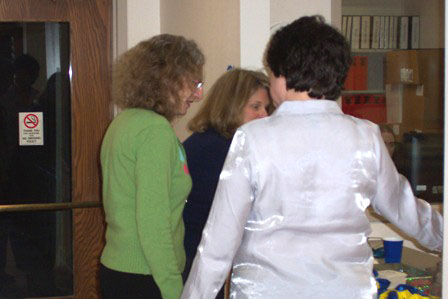 Mary and Donna arrive
